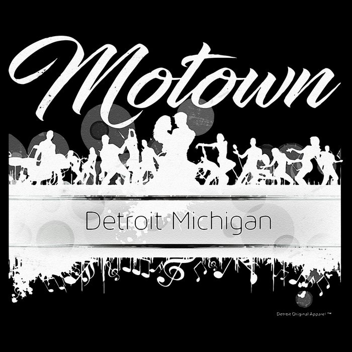 Motown Sound Detroit Michigan Distressed Vintage Backpack