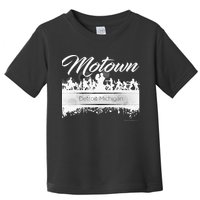Motown Sound Detroit Michigan Distressed Vintage Toddler T-Shirt