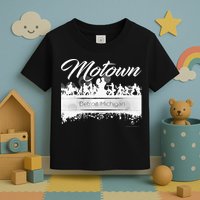Motown Sound Detroit Michigan Distressed Vintage Toddler T-Shirt