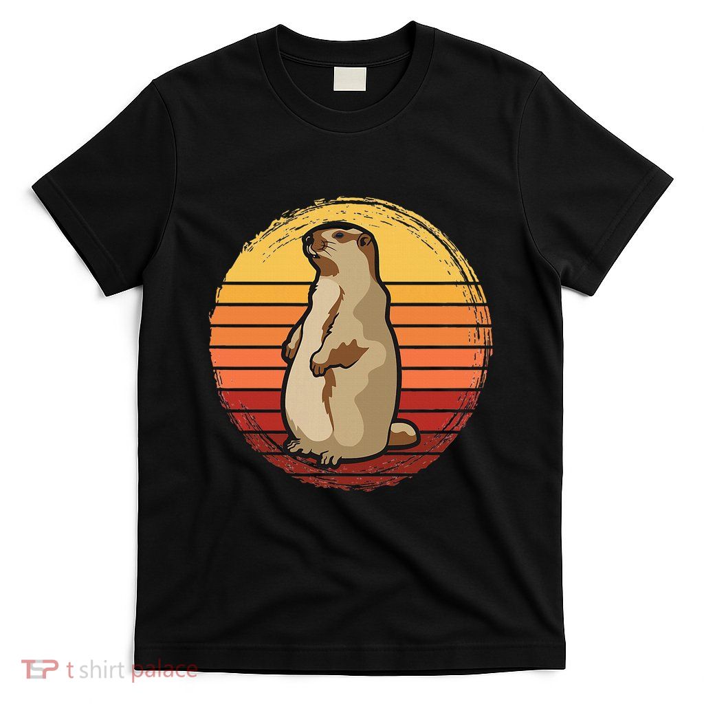 Marmot Sunset Design For Marmot Lovers T-Shirt