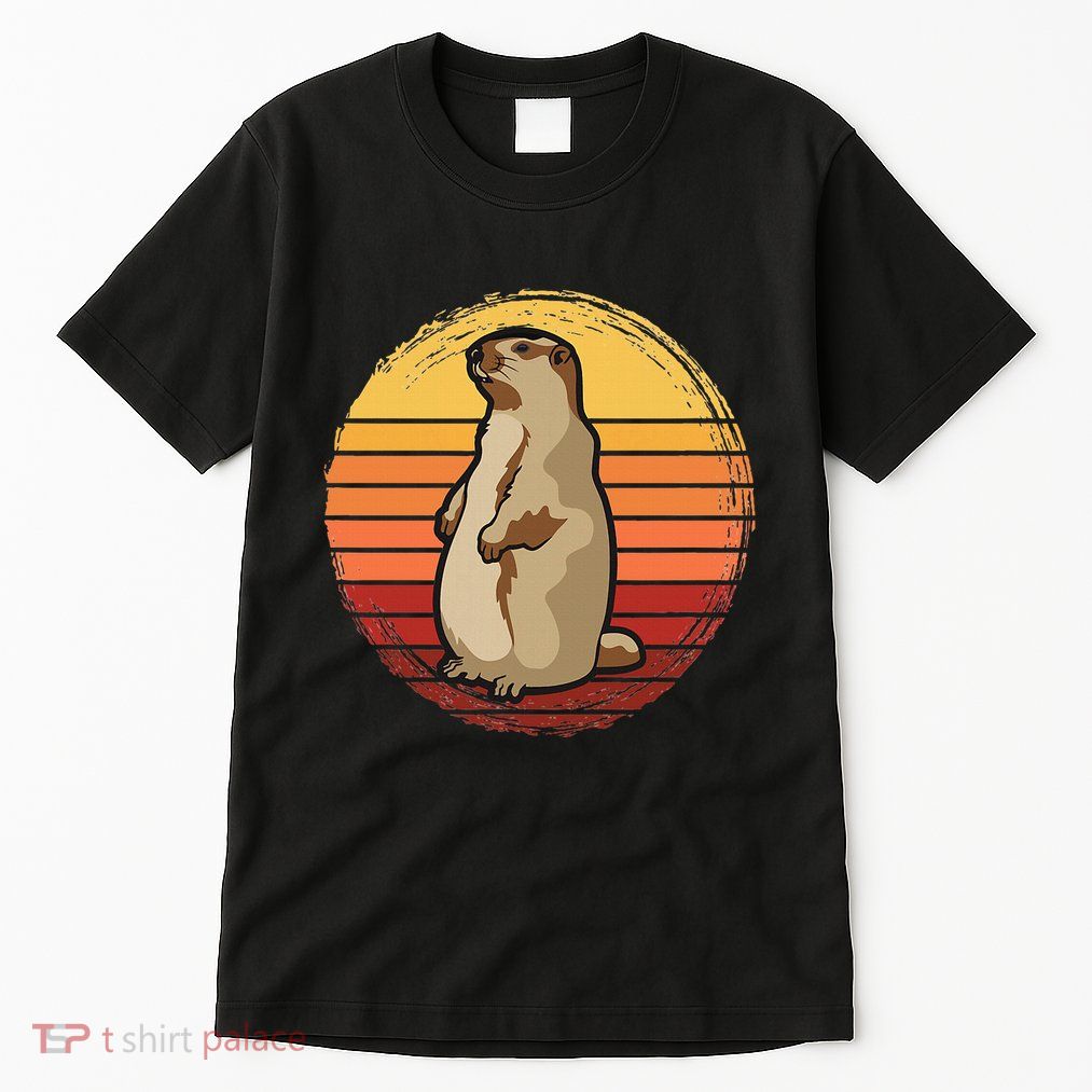 Marmot Sunset Design For Marmot Lovers Tall T-Shirt