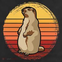 Marmot Sunset Design For Marmot Lovers 11oz C Handle Ceramic Mug