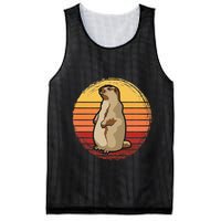 Marmot Sunset Design For Marmot Lovers Mesh Reversible Basketball Jersey Tank