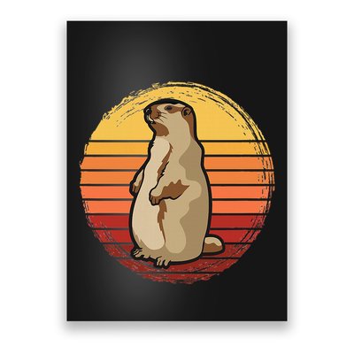 Marmot Sunset Design For Marmot Lovers Poster