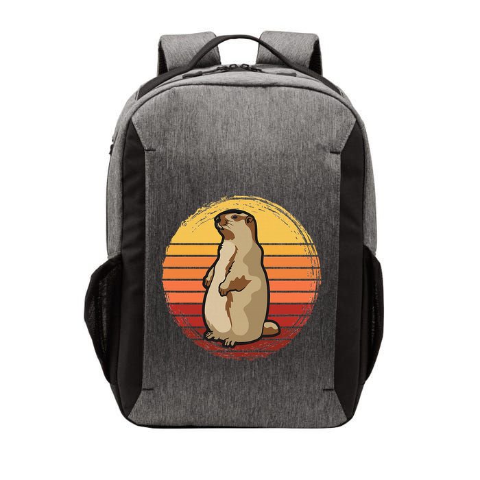 Marmot Sunset Design For Marmot Lovers Vector Backpack