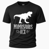 Mumu Saurus Dinosaur Mother Grandma Funny Matching Family Funny Gift Cooling Performance Crew T-Shirt