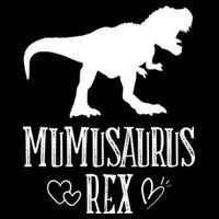 Mumu Saurus Dinosaur Mother Grandma Funny Matching Family Funny Gift Cooling Performance Crew T-Shirt