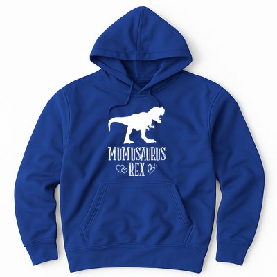 Mumu Saurus Dinosaur Mother Grandma Funny Matching Family Funny Gift Hoodie