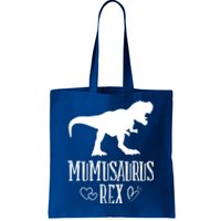 Mumu Saurus Dinosaur Mother Grandma Funny Matching Family Funny Gift Tote Bag