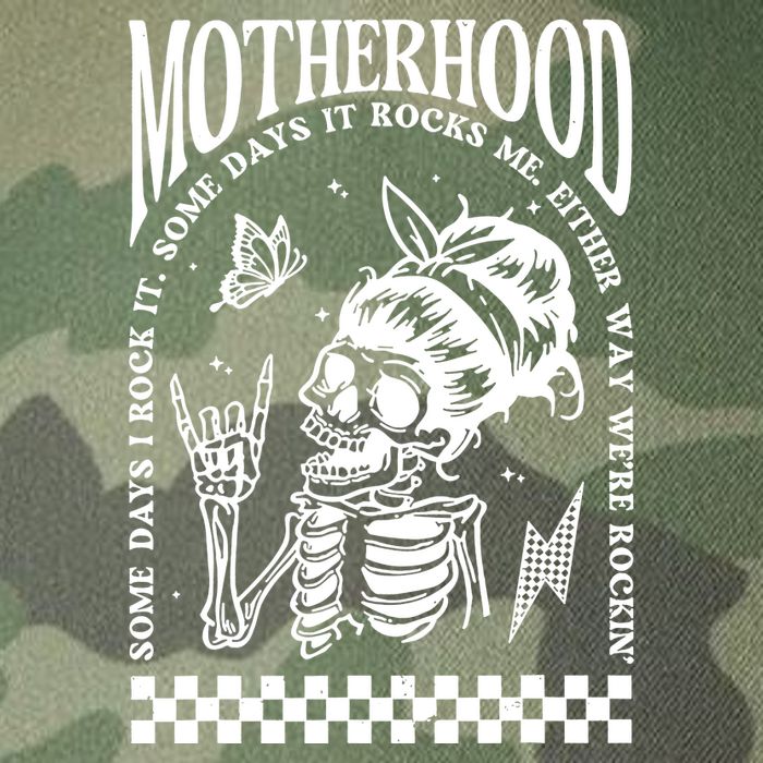 Motherhood Some Day I Rock It Legacy Tie Dye Trucker Hat