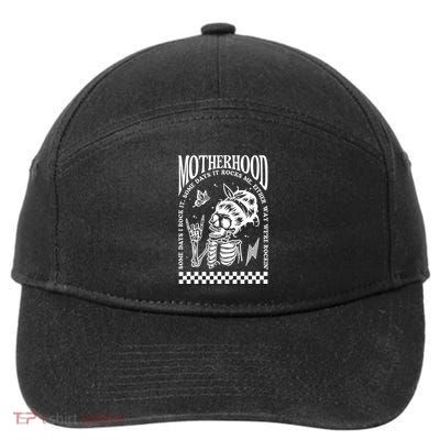 Motherhood Some Day I Rock It 7-Panel Snapback Hat