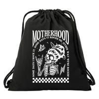 Motherhood Some Day I Rock It Drawstring Bag