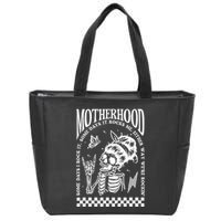 Motherhood Some Day I Rock It Zip Tote Bag