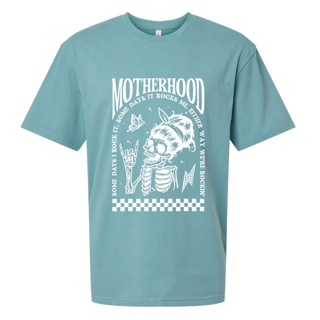 Motherhood Some Day I Rock It Sueded Cloud Jersey T-Shirt
