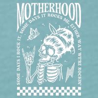 Motherhood Some Day I Rock It Sueded Cloud Jersey T-Shirt