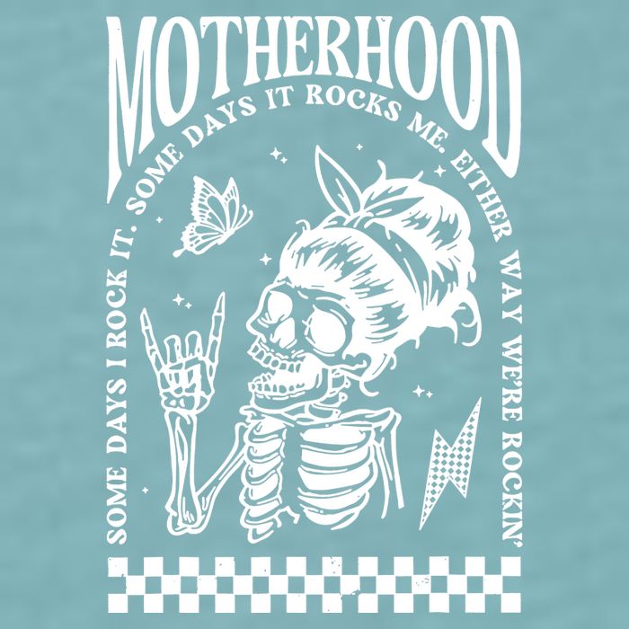 Motherhood Some Day I Rock It Sueded Cloud Jersey T-Shirt