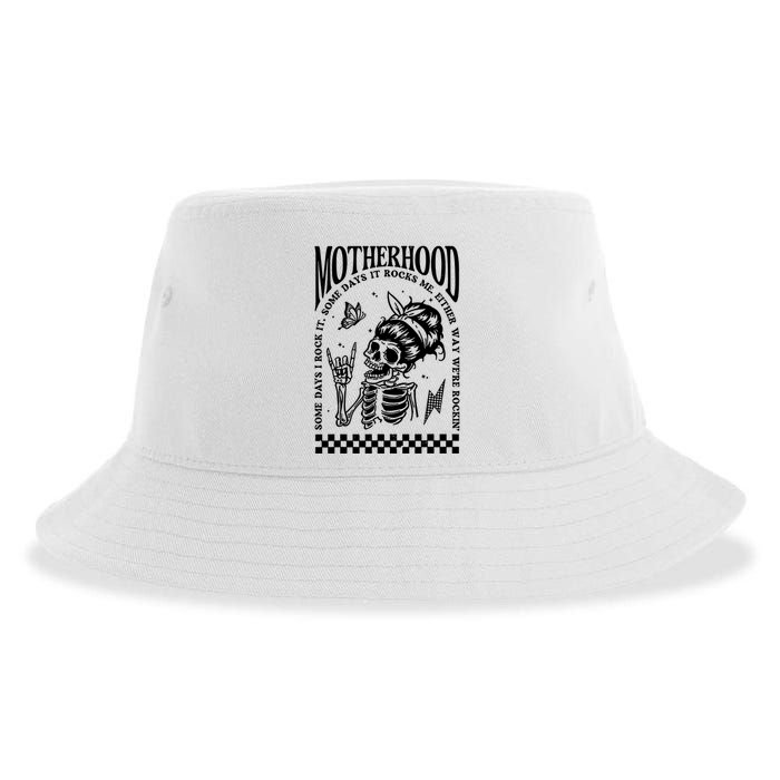 Motherhood Some Day I Rock It Sustainable Bucket Hat