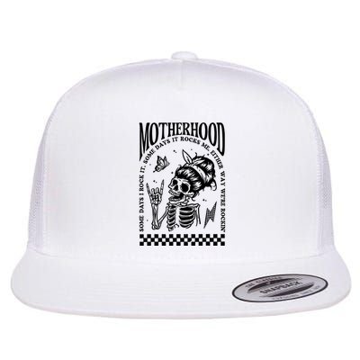 Motherhood Some Day I Rock It Flatbill Hat