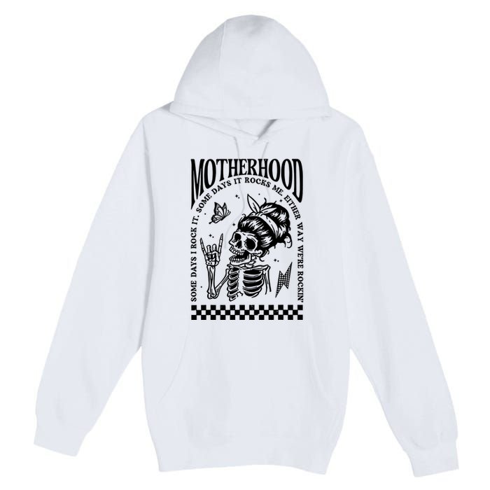 Motherhood Some Day I Rock It Premium Pullover Hoodie