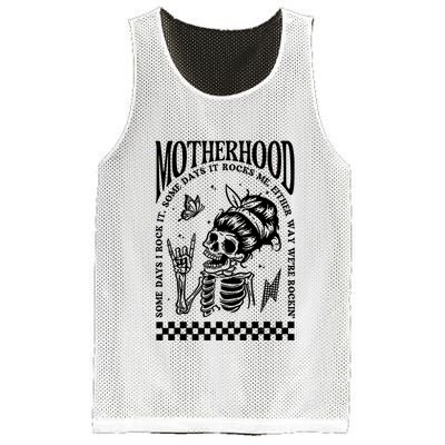 Motherhood Some Day I Rock It Mesh Reversible Basketball Jersey Tank