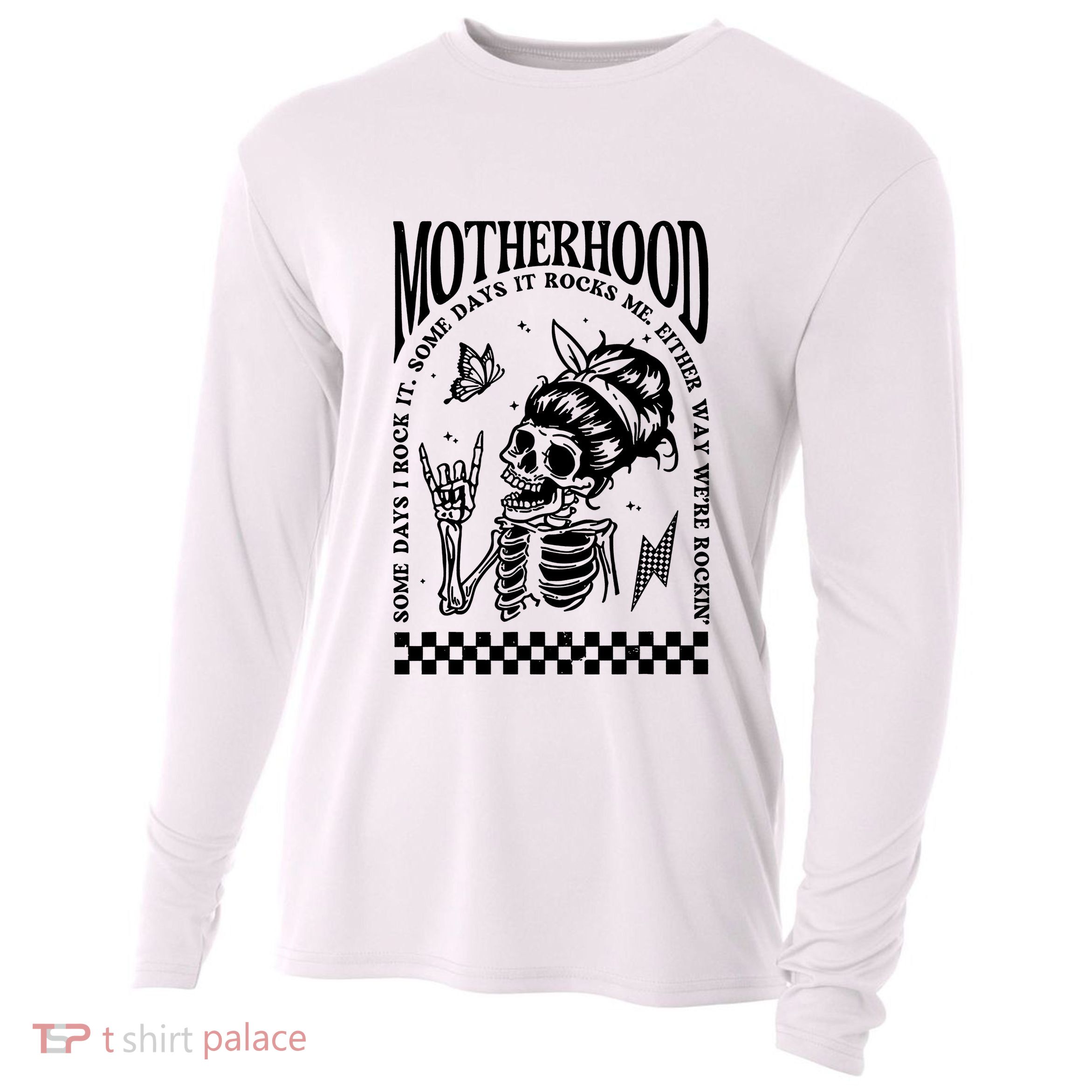 Motherhood Some Day I Rock It Cooling Performance Long Sleeve Crew