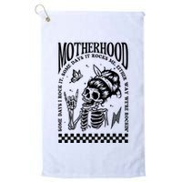Motherhood Some Day I Rock It Golf Towel
