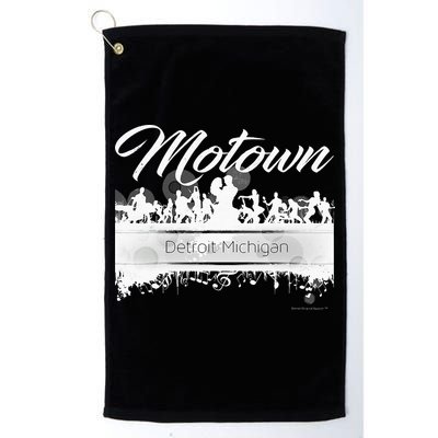 Motown Sound Detroit Michigan Distressed Vintage Golf Towel