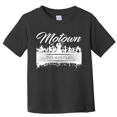 Motown Sound Detroit Michigan Distressed Vintage Toddler T-Shirt