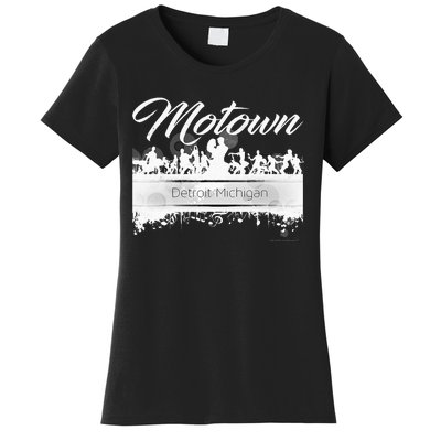 Motown Sound Detroit Michigan Distressed Vintage Women's T-Shirt