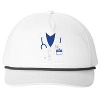 Medical Staff Doctor Costume Birthday Kids Doctor Halloween Snapback Five-Panel Rope Hat