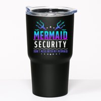 Mermaid Security Don't Mess With My Mermaid Merman Mer Dad Tumbler