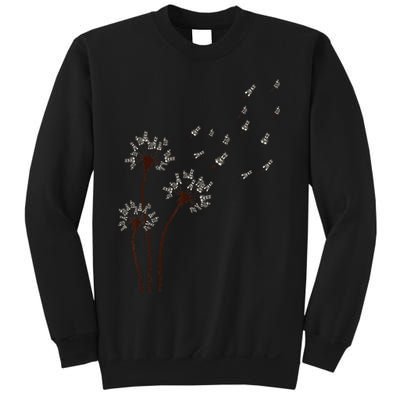 Miniature Schnauzer Dandelion Loves Dog For Mothers Day Dog Sweatshirt