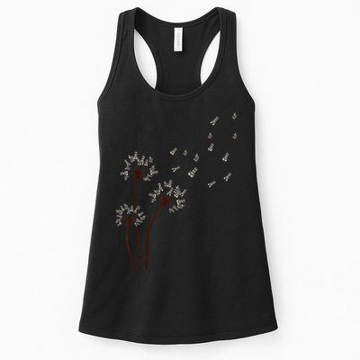 Miniature Schnauzer Dandelion Loves Dog For Mothers Day Dog Womens Tank Top