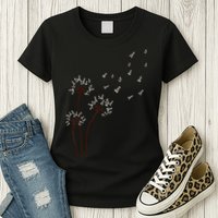 Miniature Schnauzer Dandelion Loves Dog For Mothers Day Dog Womens T-Shirt