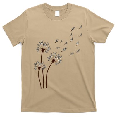 Miniature Schnauzer Dandelion Loves Dog For Mothers Day Dog T-Shirt