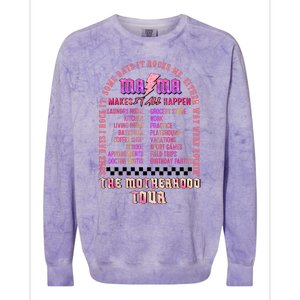 Motherhood Some Days I Rock It Colorblast Crewneck Sweatshirt