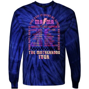 Motherhood Some Days I Rock It Tie-Dye Long Sleeve Shirt