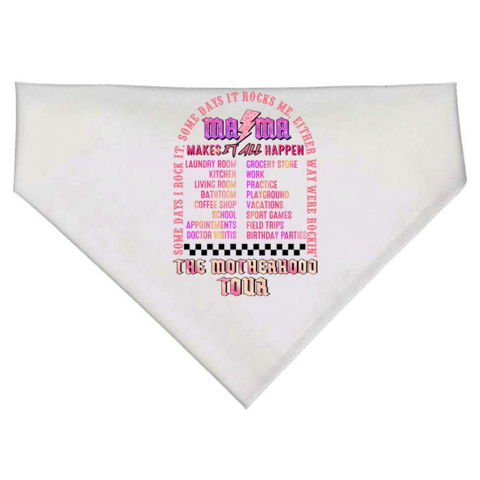 Motherhood Some Days I Rock It USA-Made Doggie Bandana