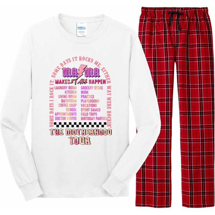 Motherhood Some Days I Rock It Long Sleeve Pajama Set