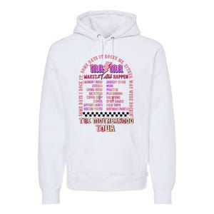 Motherhood Some Days I Rock It Premium Hoodie