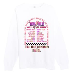 Motherhood Some Days I Rock It Premium Crewneck Sweatshirt