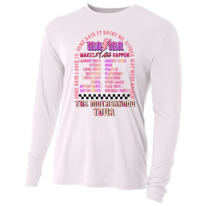 Motherhood Some Days I Rock It Cooling Performance Long Sleeve Crew