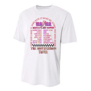 Motherhood Some Days I Rock It Performance Sprint T-Shirt