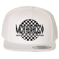 Motherhood Some Days I Rock It Some Days It Rocks Wool Snapback Cap