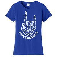 Motherhood Some Days I Rock It Funny Motherhood Skeleton Mom Gift Women's T-Shirt