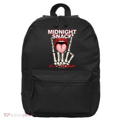 Midnight Snack Diet Starts Monday 16 in Basic Backpack