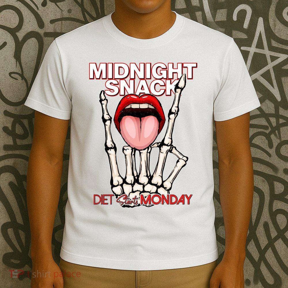 Midnight Snack Diet Starts Monday T-Shirt