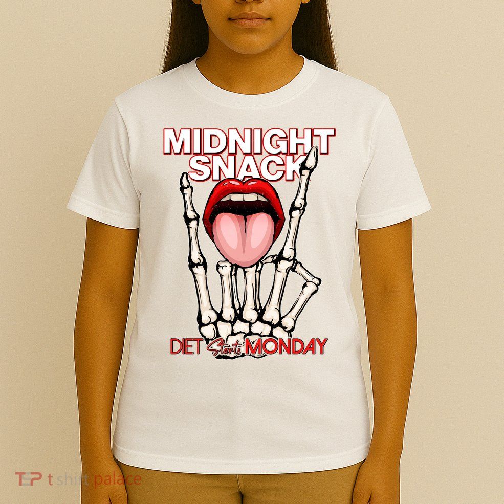 Midnight Snack Diet Starts Monday T-Shirt