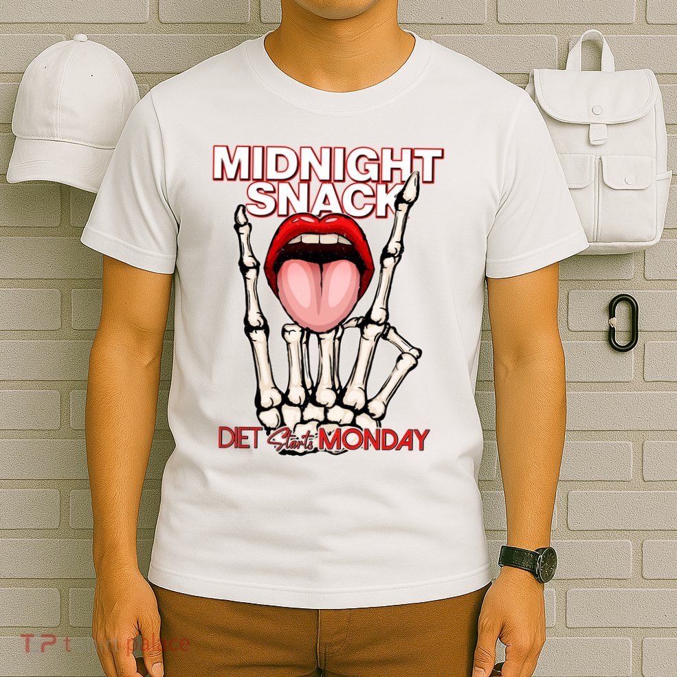 Midnight Snack Diet Starts Monday T-Shirt