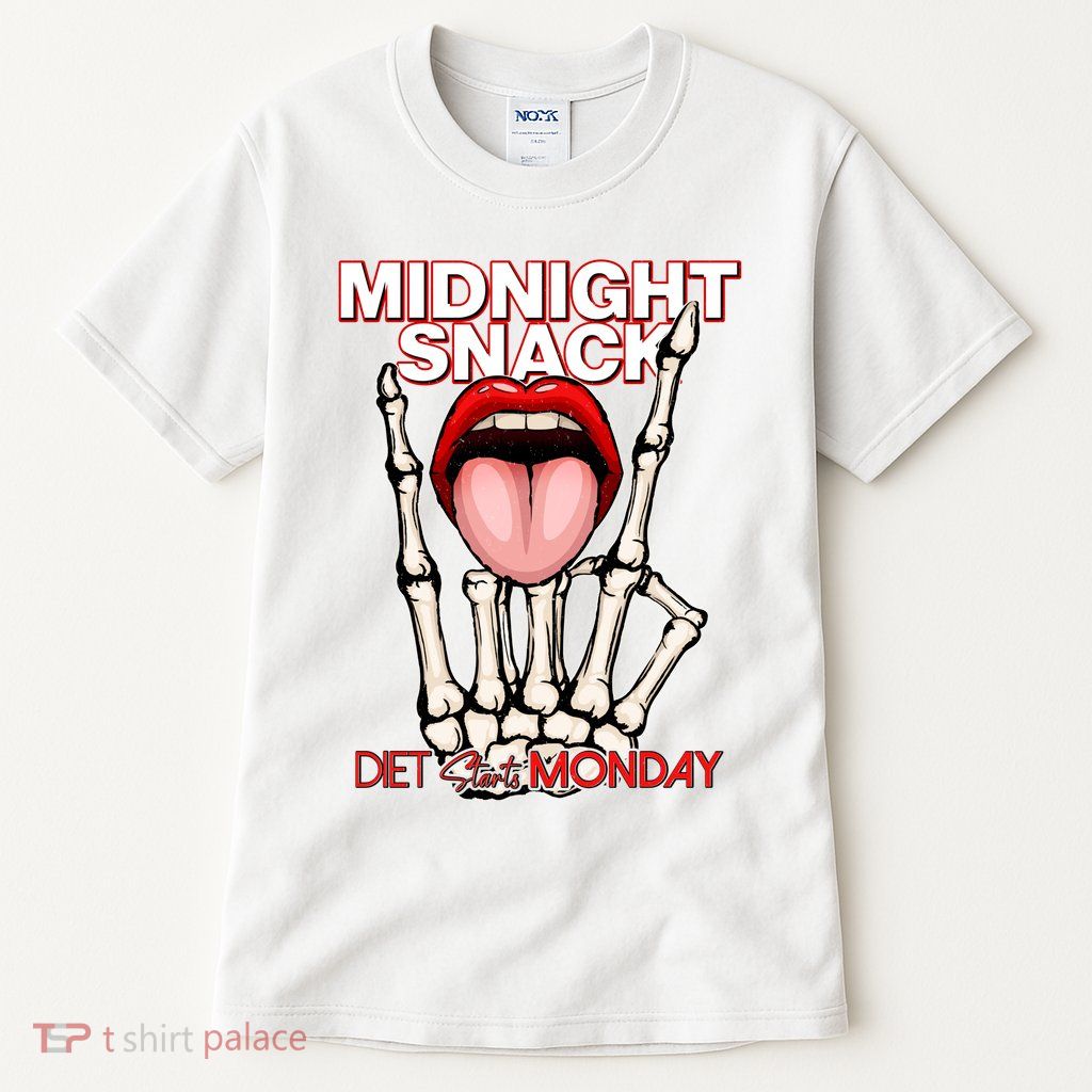 Midnight Snack Diet Starts Monday Tall T-Shirt